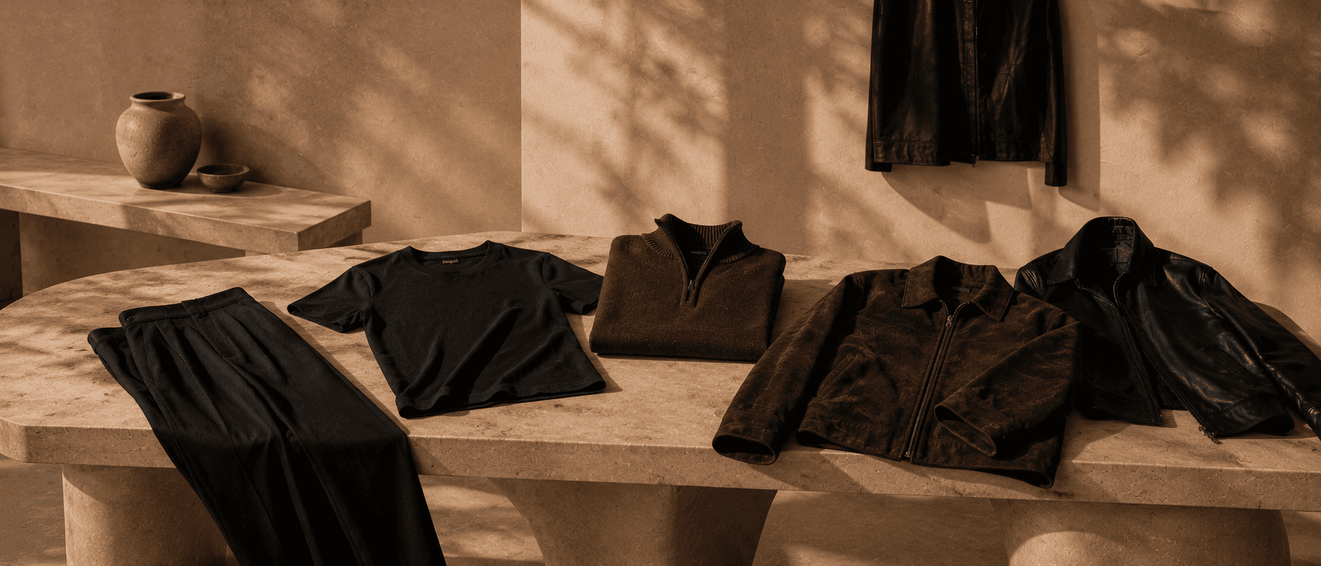 Composición editorial de materiales Auren House